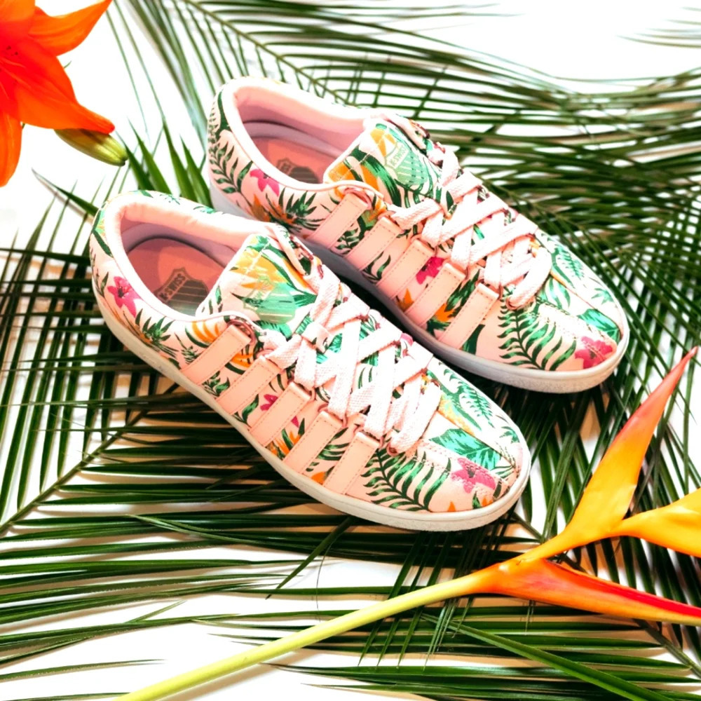 K-Swiss Classic 200 Pink Tropical Women's Shoes